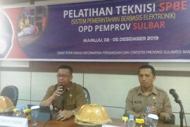 Diskominfo Sulbar gelar pelatihan teknisi SPBE bagi OPD