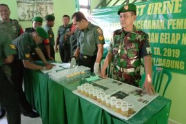 Kodim 1611/Badung adakan tes urine secara rutin