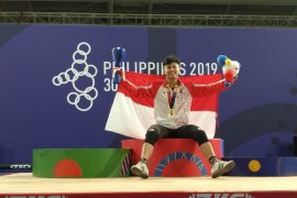 SEA Games 2019, raih emas, Rahmat Erwin jadi penutup manis angkat besi