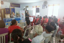 Pengungsi korban gempa Ambon berbagi kisah KDRT di Kampanye 16 HAKTP