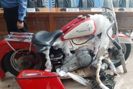 Ternyata pembawa Harley ilegal tak menyukai sepeda motor