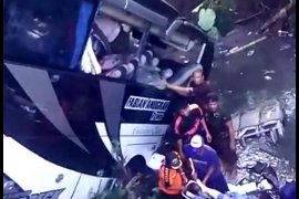 Sebagian korban luka kecelakaan bus di Blitar diperbolehkan pulang