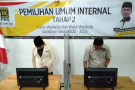 PKS gelar e-voting internal tahap dua Bacawali Surabaya