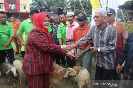 KTNA Labusel salurkan 136 ekor kambing