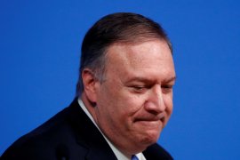Pompeo: AS amat prihatin atas 12 aktivis Hong Kong yang ditahan  di China