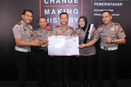 Polres Madiun raih predikat wilayah bebas dari korupsi