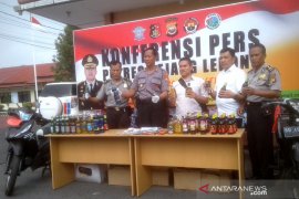 Operasi Pekat di Rejang Lebong jaring 8 pelaku kejahatan
