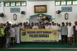 Kapolres Bangka gelar Bhakti Religi safari Jumat Kamtibmas