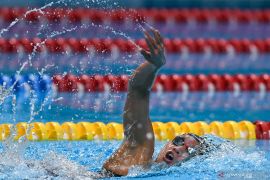 Final 400 meter gaya bebas putri