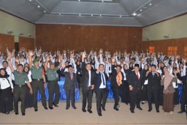 262 CPNS Trenggalek lulus pelatihan dasar