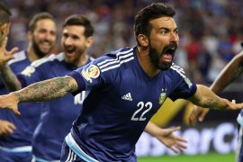 Mantan pemain PSG dan timnas Argentina Ezequiel Lavezzi umumkan gantung sepatu