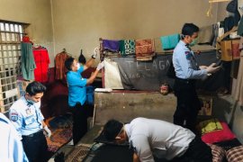 Petugas Lapas Tabalong lakukan penggeledahan narkoba
