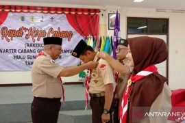 Kwarcab Pramuka HST gelar rapat kerja