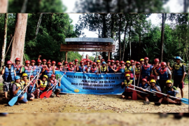 Disporapar Bengkayang gelar pelatihan arung jeram bagi pemandu