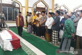 Anggota Brimob gugur tersambar petir tiba di Siak untuk dimakamkan