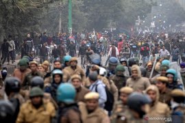 Bentrokan meletus di Ibu Kota India protes UU kewarganegaraan