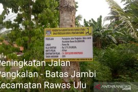 Pemprov Sumsel kucurkan dana  perbaikan jalan Musirawas Utara
