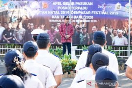 Jelang Natal-Tahun Baru, Pemkot Denpasar adakan apel pasukan posko terpadu