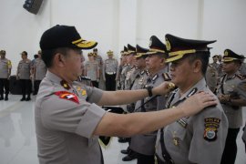 Kapolda Malut pimpin sertijab pejabat utama