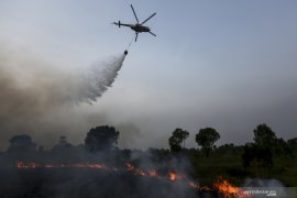 Kini sembilan helikopter 'water bombing' ditempatkan di Kalteng