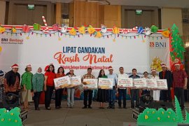 BNI Kanwil Malang gelar Program "Lipatgandakan" kasih Natal