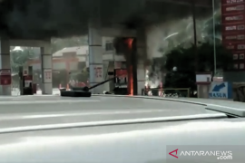 SPBU Aekkanopan nyaris ludes terbakar