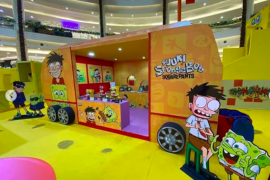 Si Juki luncurkan kolaborasi dengan karakter Spongebob Squarepants