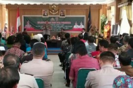 Kapolda Sulbar ikuti doa bersama sambut Natal di Kabupaten Mamasa