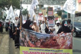 Aliansi Masyarakat Muslim Lampung peduli Uighur gelar aksi solidaritas