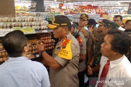 Jelang Natal, Kapolda-Pangdam sidak ke pusat perbelanjaan di Medan