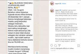 Ucapan selamat Hari Natal dari Presiden dan sejumlah tokoh, berikut harapannya