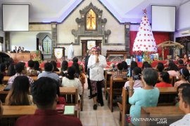 Wagub harapkan umat Kristiani di Bali rasakan kedamaian