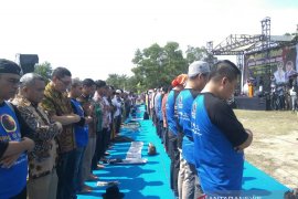 Gerhana matahari cincin di Siak berlangsung dengan cuaca cerah