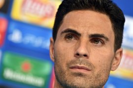 Arteta salut dengan prilaku pemain-pemain Arsenal