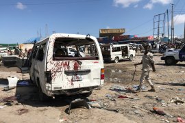 Ledakan di Mogadishu tewaskan belasan orang