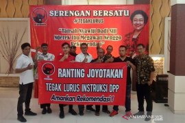 Kader Serengan Bersatu bertekad kawal rekomendasi DPP PDIP, Gibran hadir