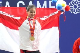Windy Cantika sumbangkan emas ketiga sekaligus pecahkan rekor