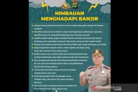 Kapolres Jaksel sampaikan imbauan untuk keselamatan warga saat banjir