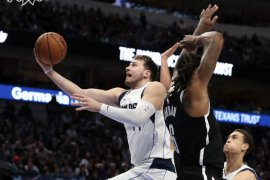 Doncic pimpin Mavericks kalahkan Nets