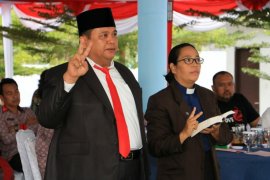 Mixnon Simamora dilantik sebagai Sekda Simalungun