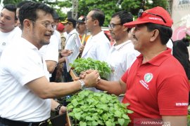 Di Denpasar-Karangasem, Mentan ajak masyarakat wujudkan pertanian maju dan mandiri