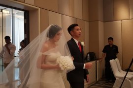 Christopher Rungkat  lepas masa lajang