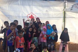 PMI dirikan sekolah lapangan di lokasi bencana banjir Lebak