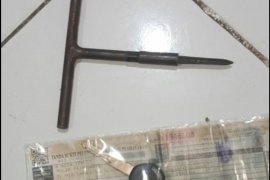 Maling nekat, motor dinas Polsek pun disikat