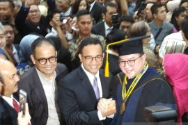 Anies Baswedan memuji Rektor IPB
