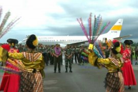 Wakasad dan rombongan disambut Tarian Tidayu