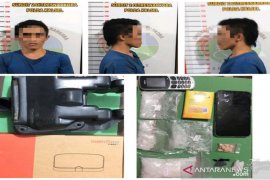 Simpan 139,15 gram sabu, pemuda  di "Kampung Narkoba" diringkus