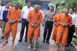 Rilis kasus peredaran narkoba di Denpasar
