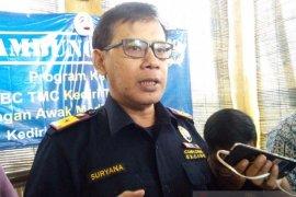 Penerimaan Bea Cukai Kediri pada 2019 lampaui target