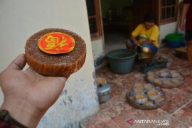 Kue keranjang imlek di Mojokerto
